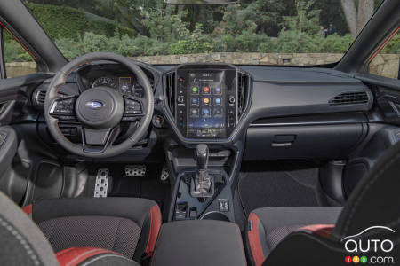 Subaru Impreza RS 2024, intérieur